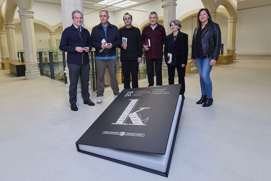 Eli Tolaretxipik, Matias Mujikak, Jon Gerediagak eta Mikel Ayestaranek jasoko dituzte 2026ko Euskadi Literatura Sariak