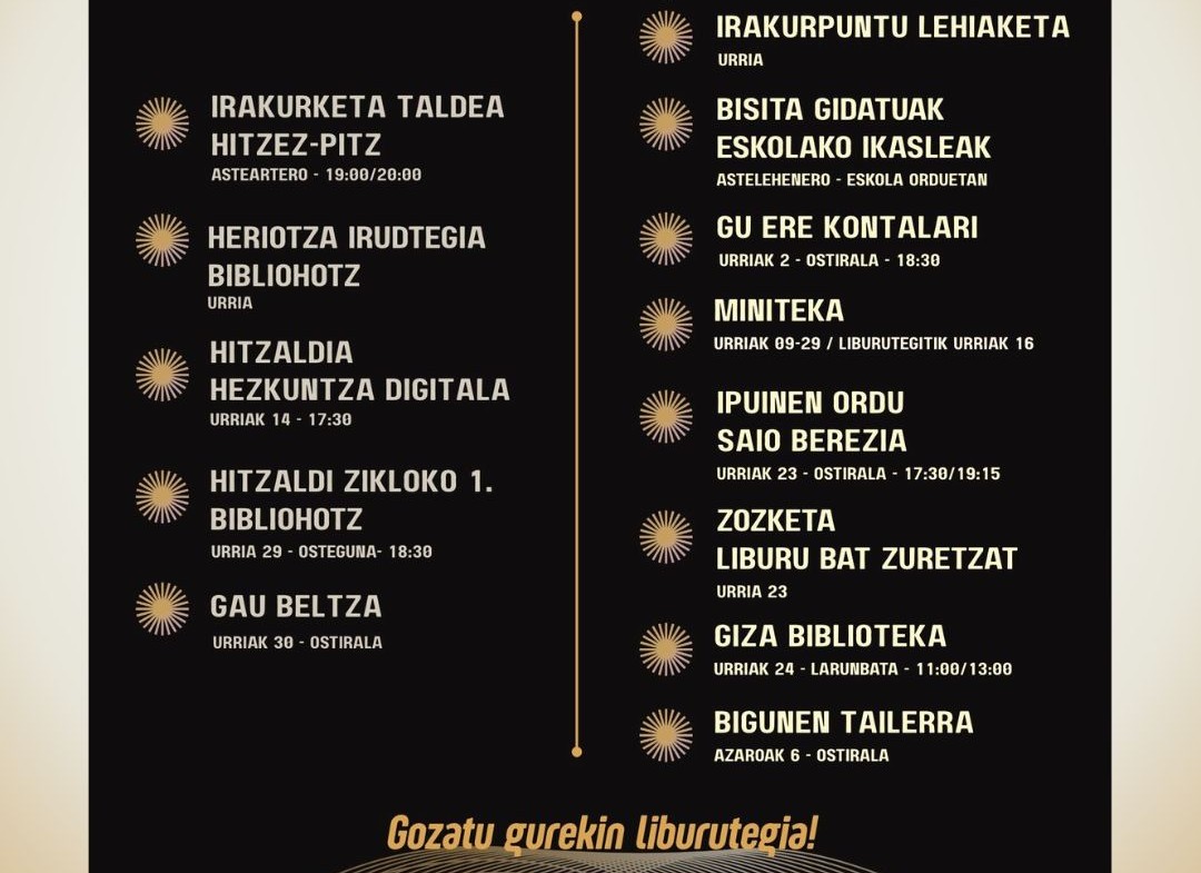 Liburutegiaren eguna